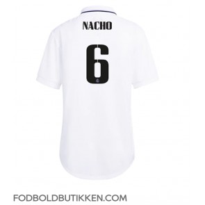 Real Madrid Nacho #6 Hjemmebanetrøje Dame 2022-23 Kortærmet
